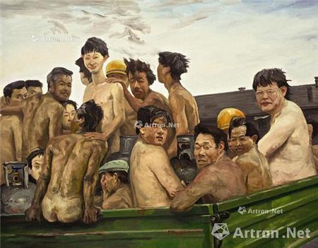 香港蘇富比现当代亚洲艺术 刘小东《违章》5800万港币落槌
