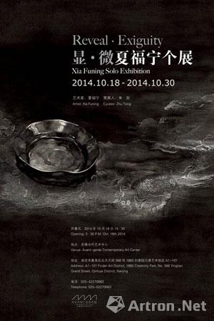 显 微 夏福宁个展 于2014年10月18日在南京隆重开幕 艺术家资讯 雅昌新闻