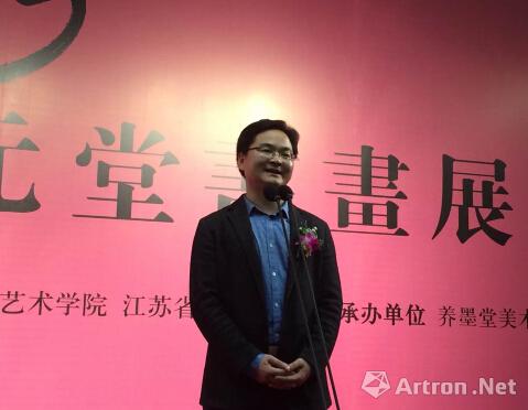“大道之行”刘元堂书画展今天在江苏省美术馆开幕。