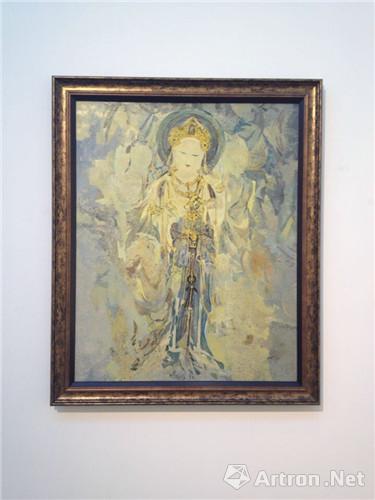 《自在菩萨》 耿牧 150×120cm 布面油画  2014