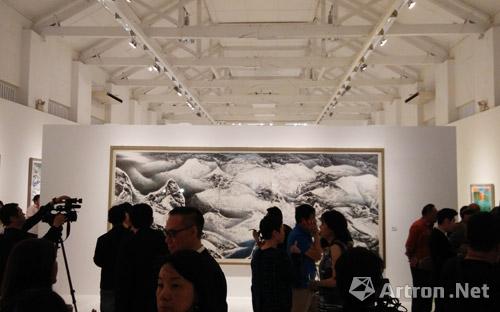 刘国松亚洲巡展第二站打响新加坡MOCA美术馆