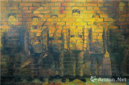 《中国记忆之爷爷的兄弟》 2009年 200×150厘米 王肖霏