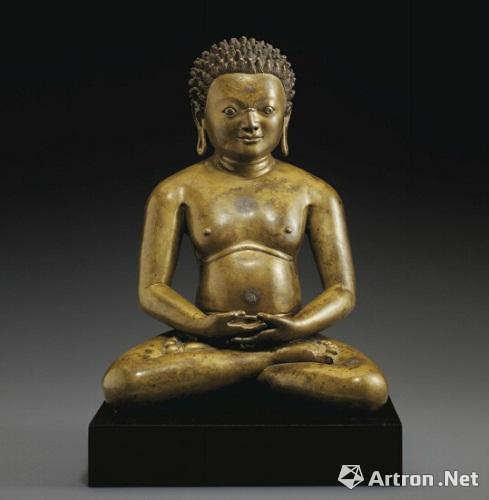 佳士得“安思远珍藏”：西藏十一/十二世纪铜瑜伽士坐像486.9万美元成交 超最低估价近5倍 ()