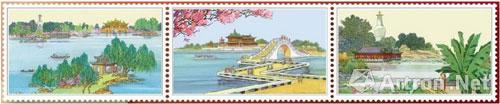 《瘦西湖》邮票4月18日将发行 纪念扬州建城2500周年