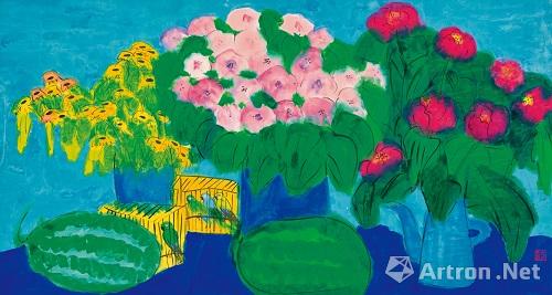 活色·生香：华裔画家丁雄泉高峰时期作品香港展出