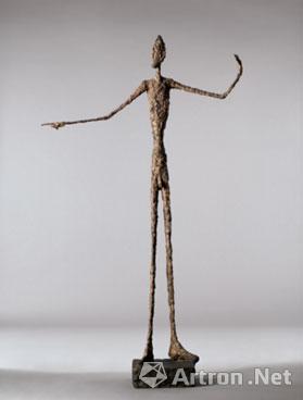 贾科梅蒂雕塑过1.41亿美元成交 刷新艺术家世界纪录