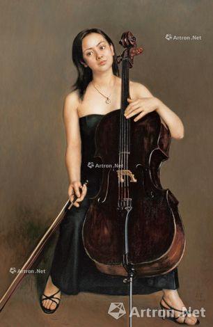 北京匡时2015春拍：杨飞云《拉大提琴的女人》333.5万元成交