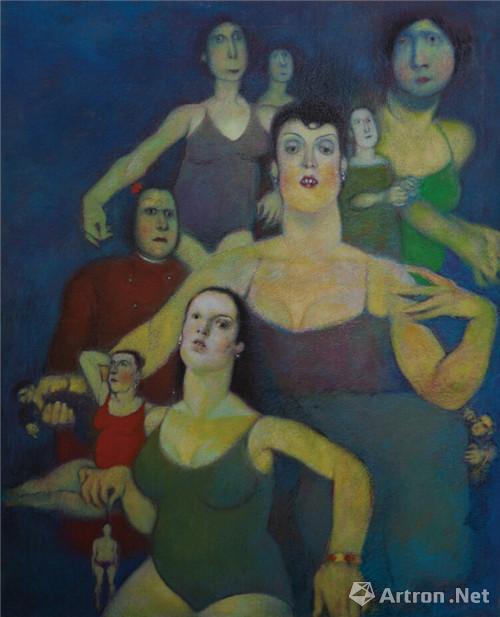 《被解放的女人》 油画 100<em></em>x81cm 2015
