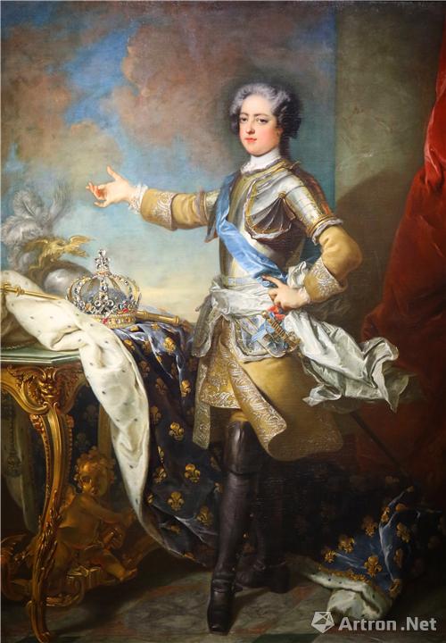 《法国国王路易十五肖像》