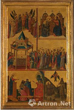 宗教画大师乔凡尼-达-里米尼瑰丽之作被保留在英国