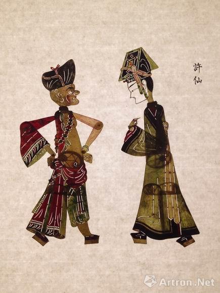 《白蛇传》清中期至民国时期的陕西东路皮影瑰宝 局部从文化部恭王府