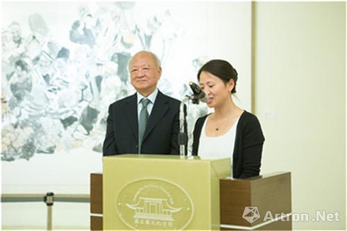 刘振夏水墨人物画展于台北国父纪念馆开展