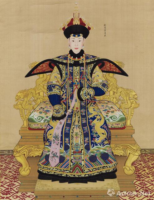 中国御制画像新纪录：清乾隆《纯惠皇贵妃朝服像》1.374亿港元成交