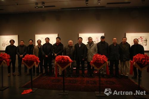“绘事三馀”怀一、姚震西、乐祥海中国画作品展在北京画院美术馆开幕