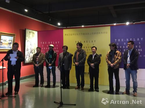 “接力2015·山东油画作品展巡回展”(日照站)于文采美术馆开幕