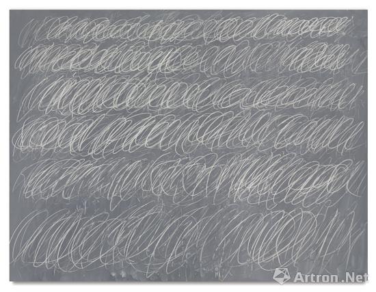 纽约蘇富比：托姆布雷最大“黑板”系列杰作4.49亿创纪录成交