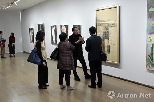 "自我之歌"顾福生作品台北展出