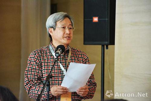中央电视台著名主持人,艺术公社新闻发言人陈志峰先生代表艺术公社