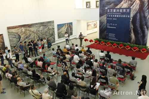 丁方“文艺复兴在东方”展开幕   呈现对历史与文化史的研究