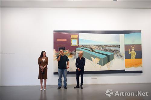 画面语法的新尝试——“李昌龙”个展于今格艺术中心开幕