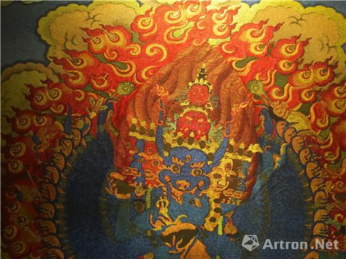 “漫唐”系列展之老织锦唐卡展　 西安朗庭再现藏族艺术
