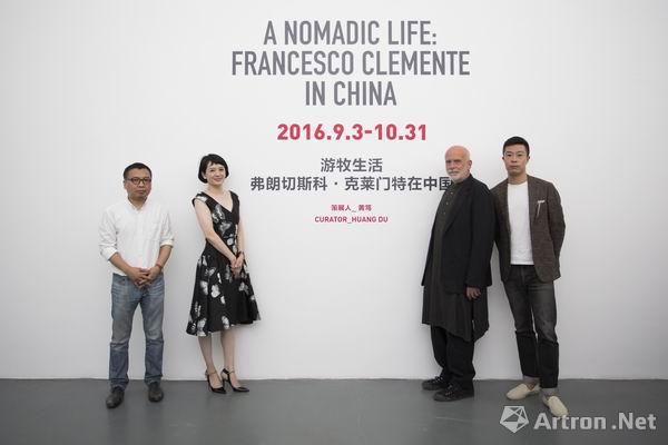 “游牧生活——弗朗切斯科·克莱门特在中国”798艺术区泉空间开幕