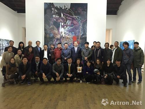 促进中韩文化艺术交流 韩国光州市立美术馆第8期驻馆艺术家作品展开幕