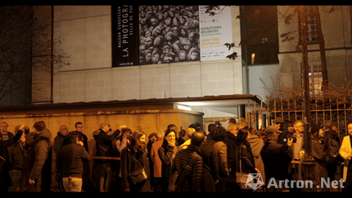 千人排队等候在欧洲摄影博物馆   GAO BO 高波|谨献 Les OFFRANDES个展在巴黎寒夜中开幕