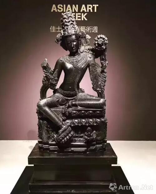 黑石世尊观音像1.7亿元纽约成交 刷新印度雕塑新纪录